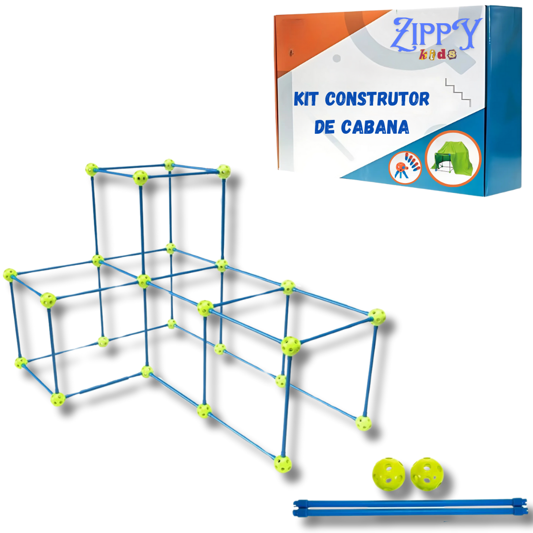 KIT Construtor de Cabana + Lona de Brinde [ULTIMAS UNIDADES]