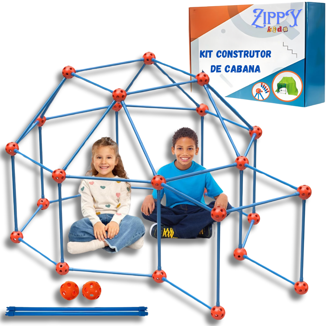 KIT Construtor de Cabana + Lona de Brinde [ULTIMAS UNIDADES]