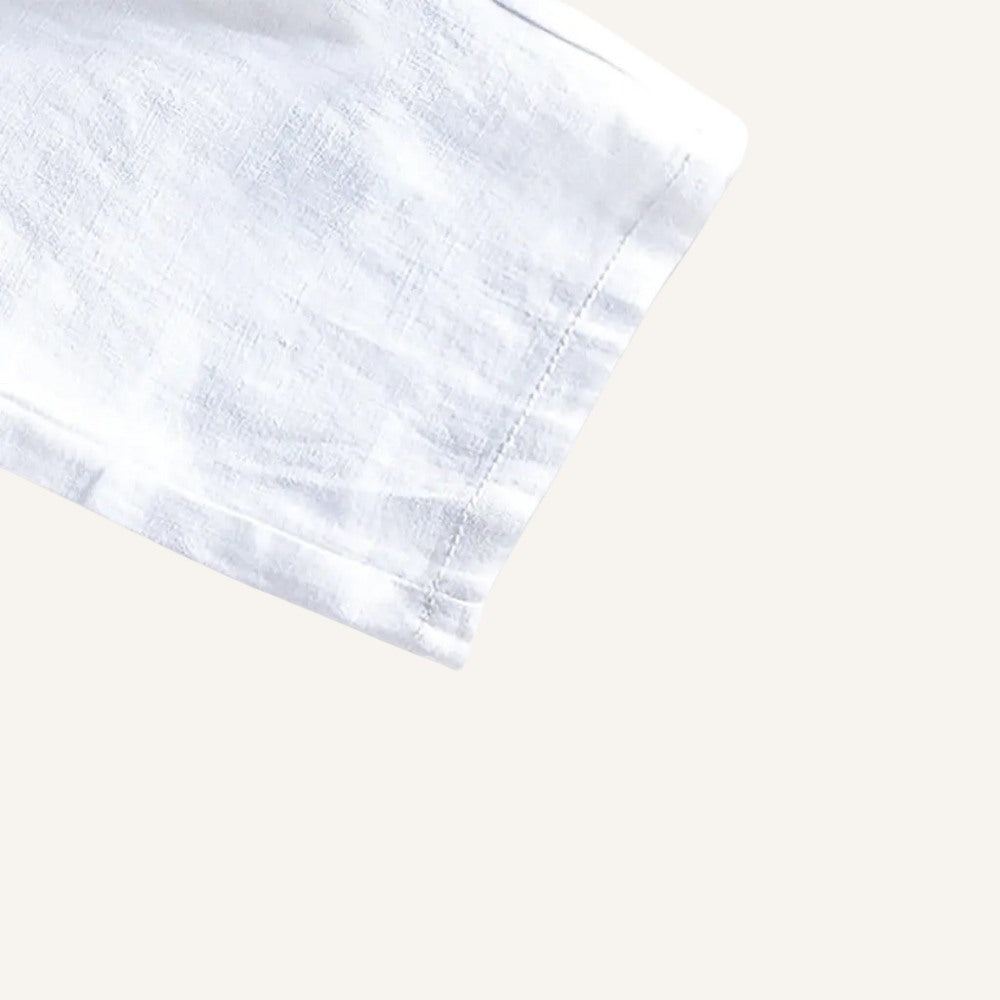 Men’s Linen Trousers – Bianco