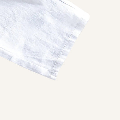 Men’s Linen Trousers – Bianco