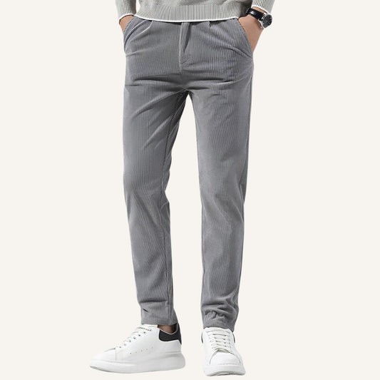 Men’s Velvet Slim Fit Trousers – Versailles