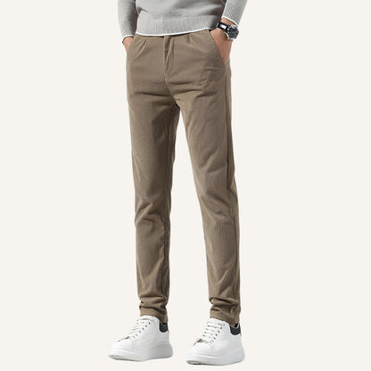 Men’s Velvet Slim Fit Trousers – Versailles