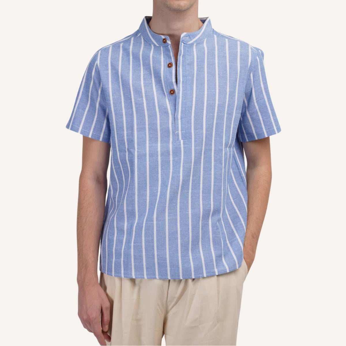 Men's Striped Old Money Shirt Carvell