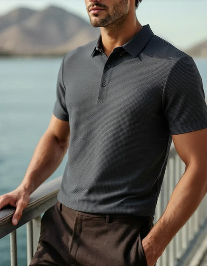 Men’s Old Money Polo - Arrevier (Anti-Wrinkle)