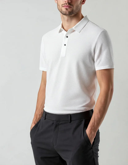 Men’s Old Money Polo - Arrevier (Anti-Wrinkle)