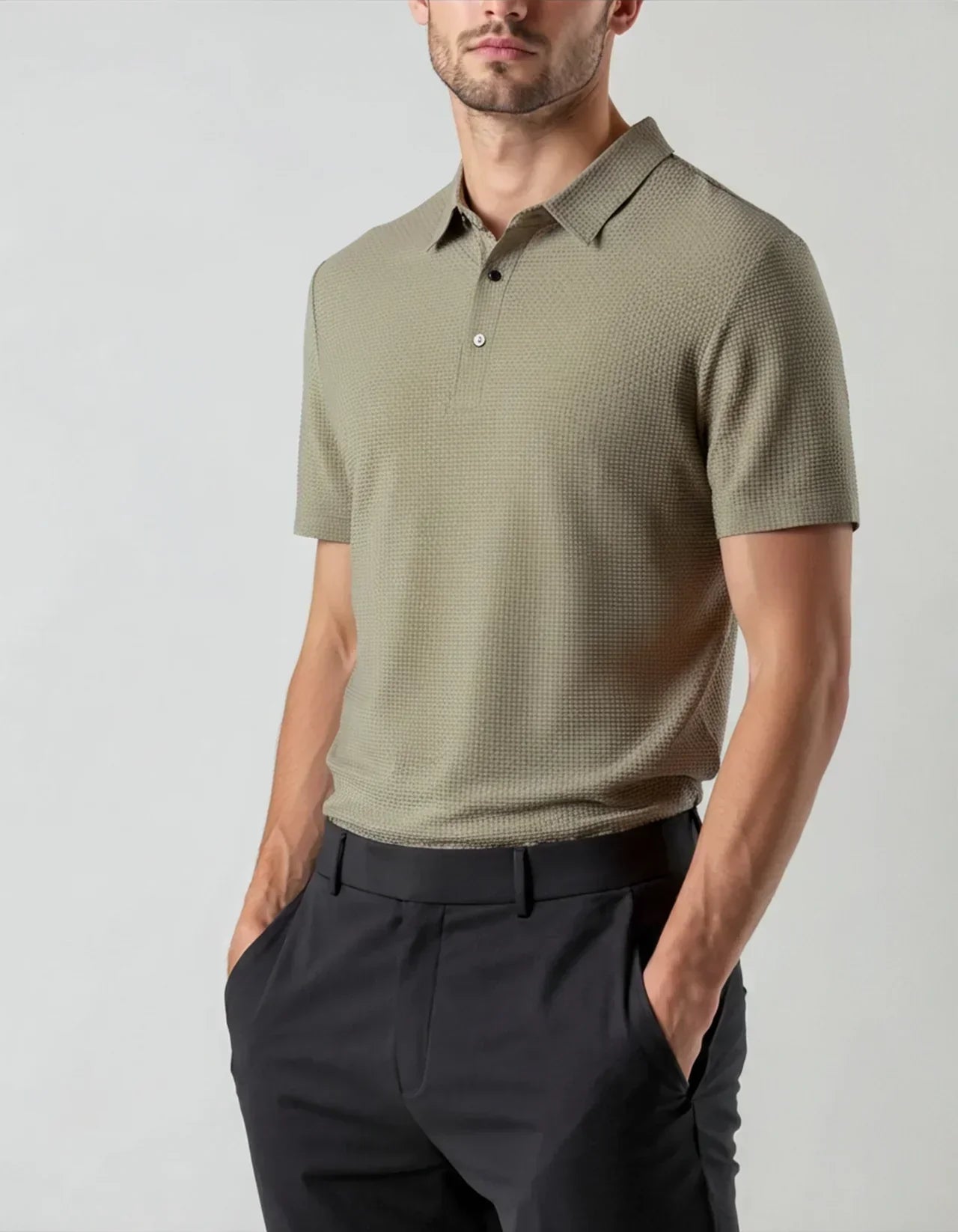 Men’s Old Money Polo - Arrevier (Anti-Wrinkle)