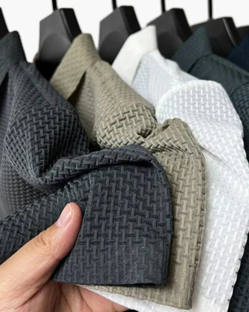 Men’s Old Money Polo - Arrevier (Anti-Wrinkle)