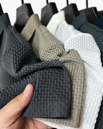 Men’s Old Money Polo - Arrevier (Anti-Wrinkle)