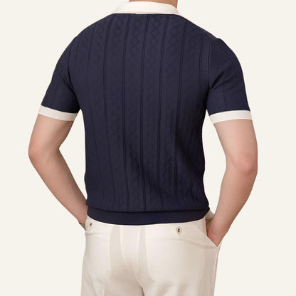 Men's Polo Shirt Old Money La Martine