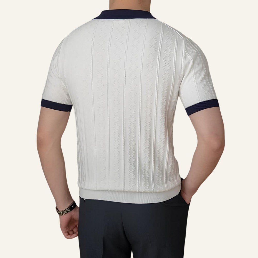 Men's Polo Shirt Old Money La Martine