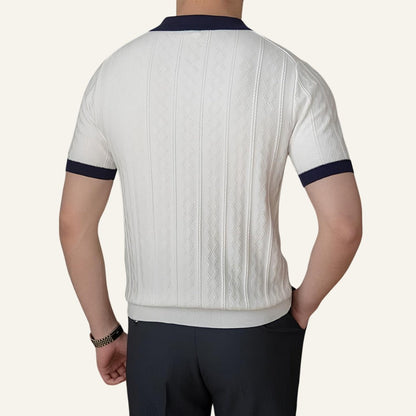 Men's Polo Shirt Old Money La Martine