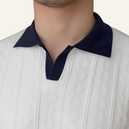 Men's Polo Shirt Old Money La Martine