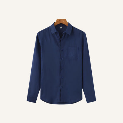 Men’s Long-Sleeve Linen Shirt - Milford