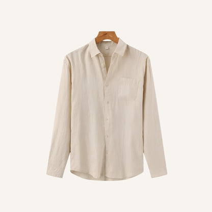 Men’s Long-Sleeve Linen Shirt - Milford