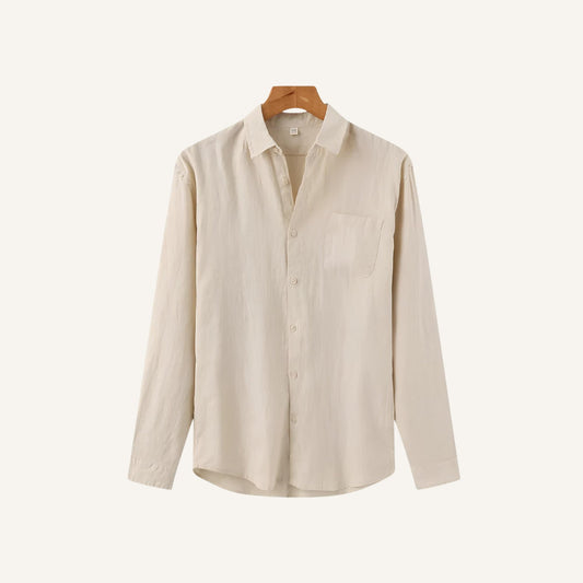 Men’s Long-Sleeve Linen Shirt - Milford