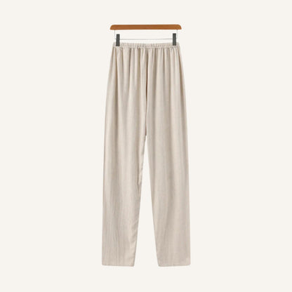 Men's Slim Fit Linen Trousers – Milford