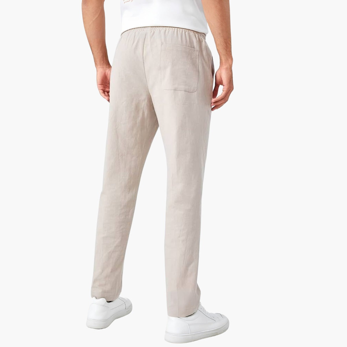 Men's Slim Fit Linen Trousers – Milford