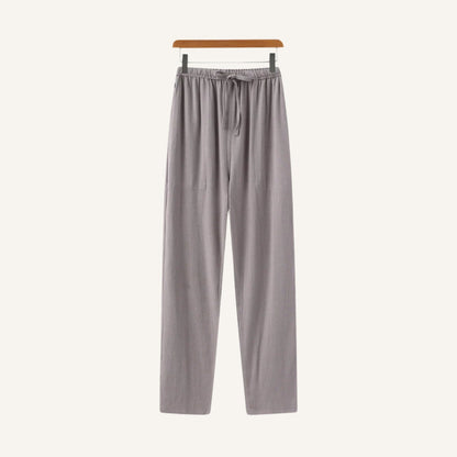Men's Slim Fit Linen Trousers – Milford