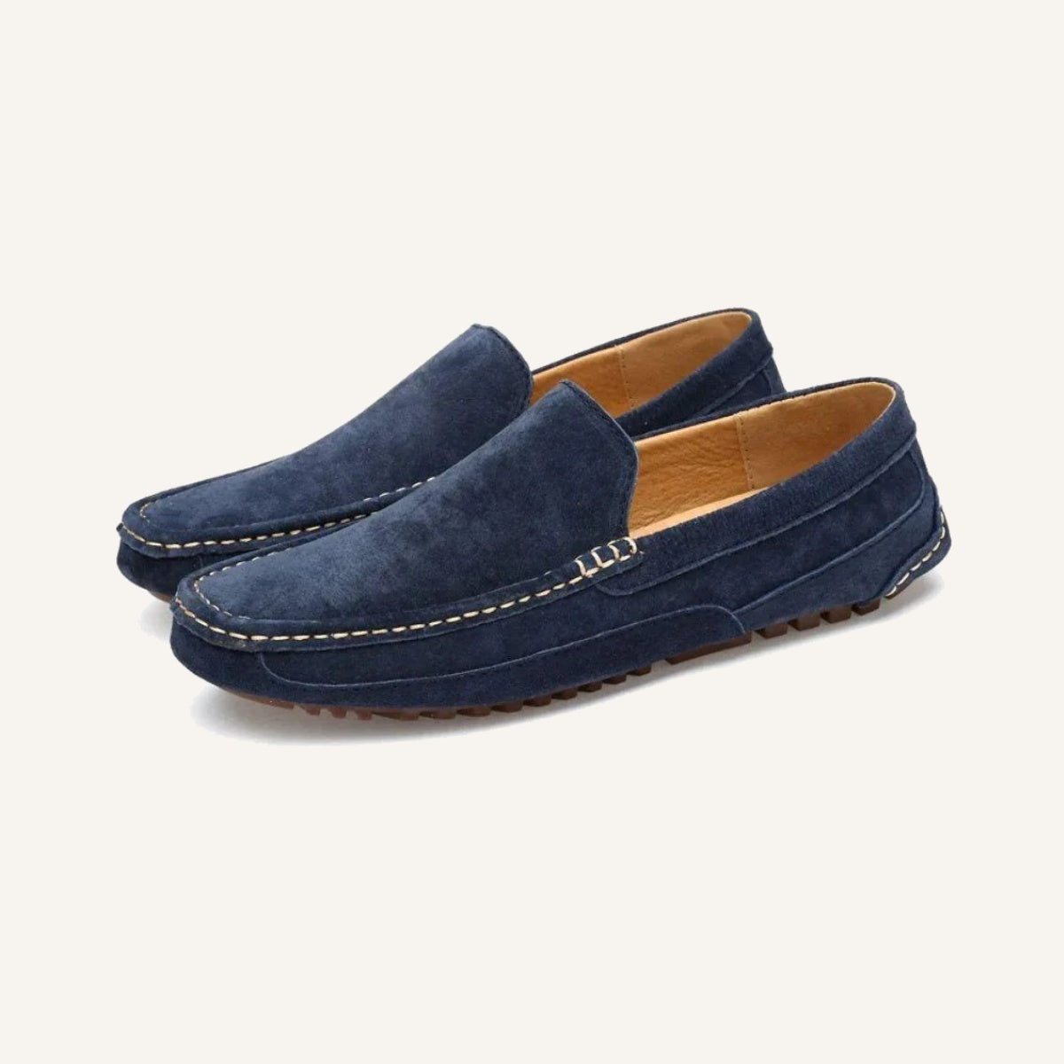 Men’s Suede Loafer Moccasins – Solatte