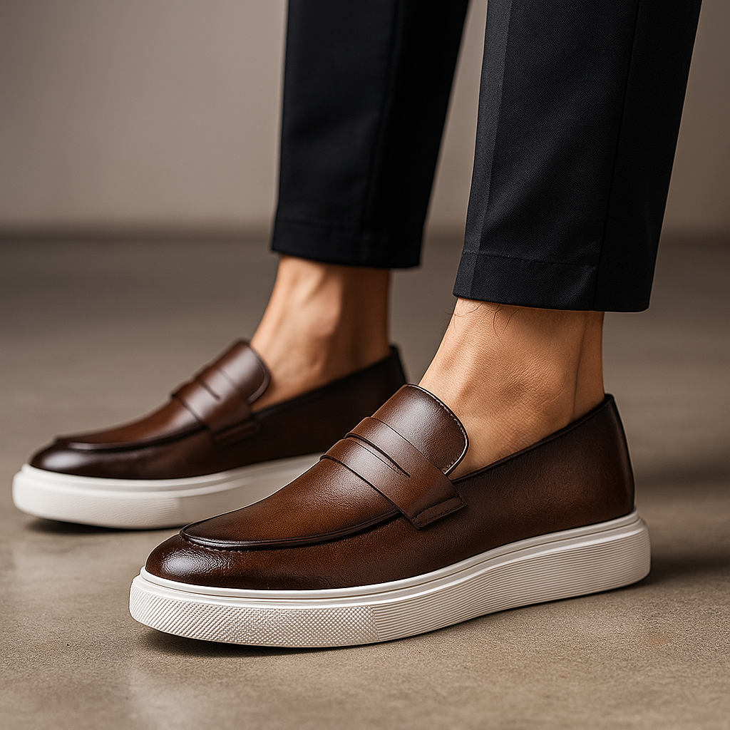 Men’s Italian Leather Loafer – Miliani