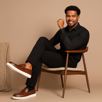 Men’s Italian Leather Loafer – Miliani