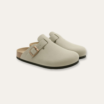 Suede Clog Sandal - Portofino