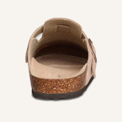 Suede Clog Sandal - Portofino