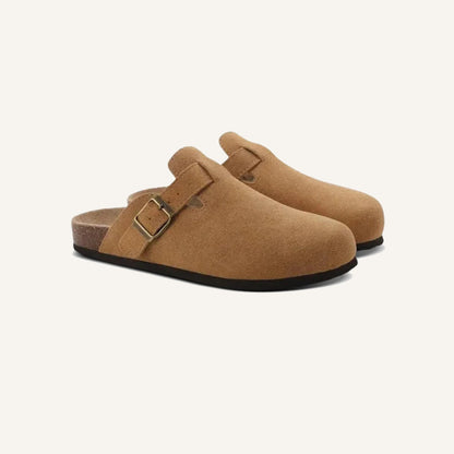 Suede Clog Sandal - Portofino