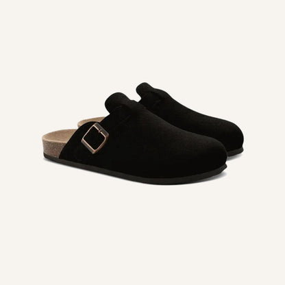 Suede Clog Sandal - Portofino